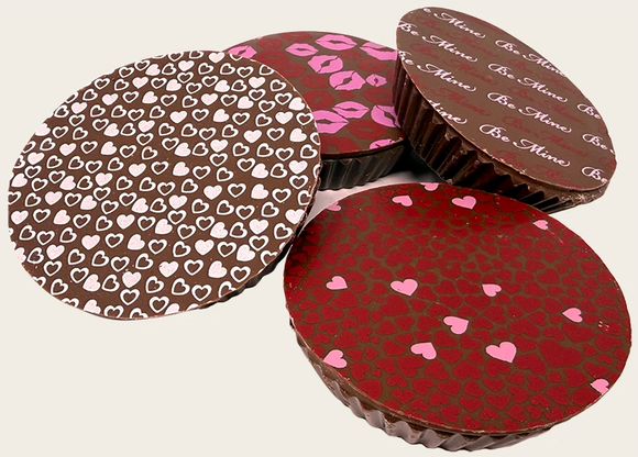 Peanut Butter Cups with Transfers