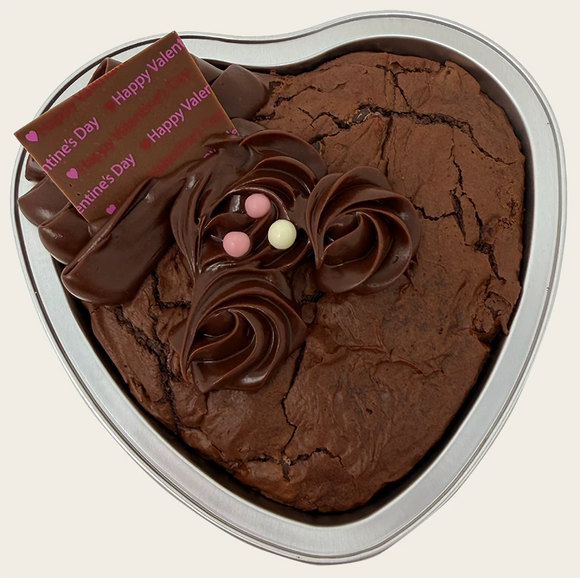 Heart Brownies